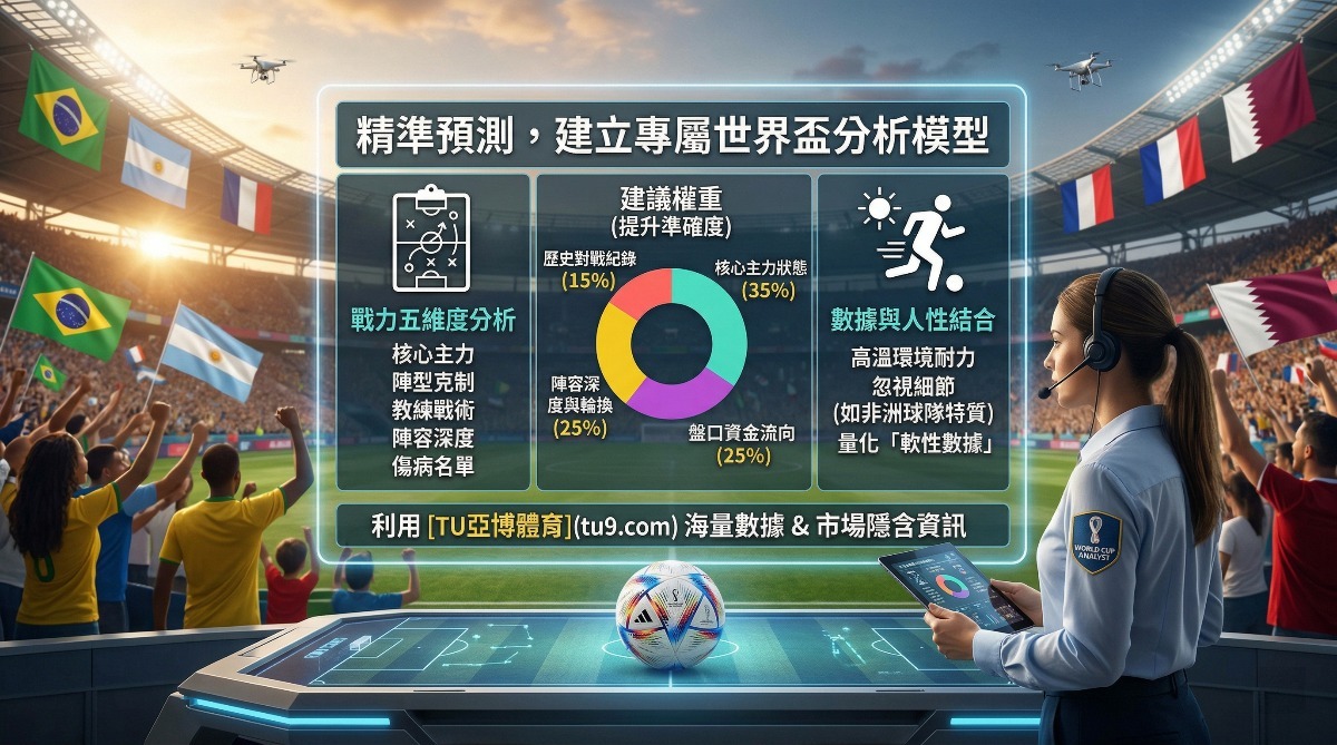 世界盃運彩怎麼買？看懂賠率轉換與投注邏輯，大幅提升你的獲利機率！