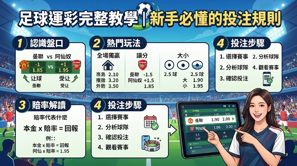 新手必懂的投注規則